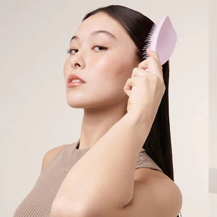 Ultimate Detangler Hyper Yellow Rosebud Hairbrush-Tangle Teezer-Matakana Pharmacy